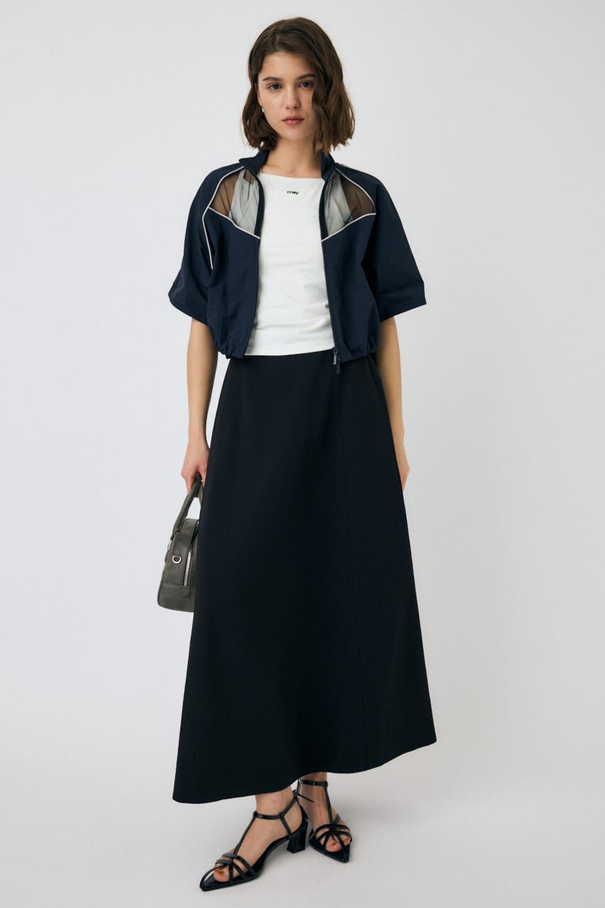 MOUSSY「SUCKER FLARE スカート」|スカート|BLK