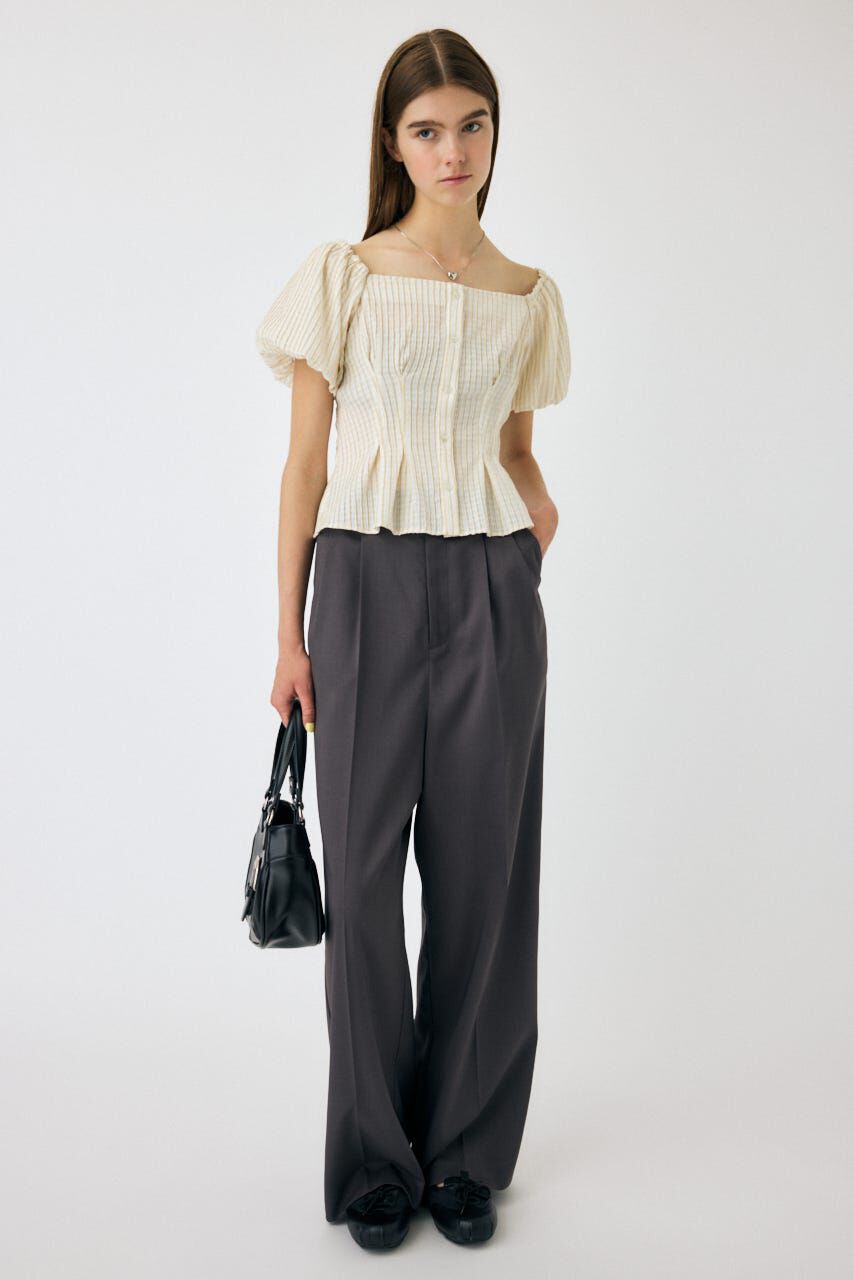MOUSSY「BALLOON SLEEVE トップス」|シャツ・ブラウス|