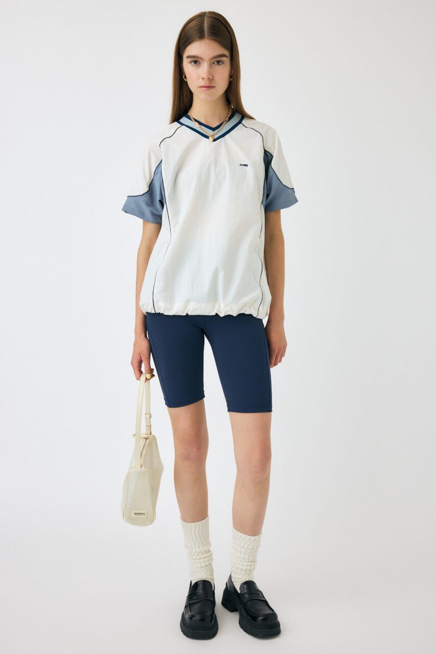 MOUSSY「PIPING OVER トップス」|Tシャツ・カットソー|