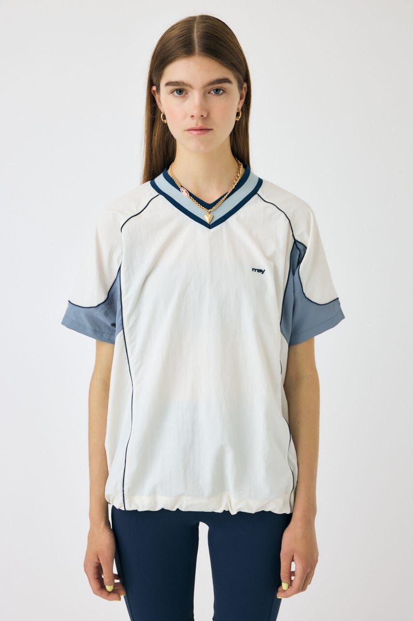 MOUSSY「PIPING OVER トップス」|Tシャツ・カットソー|