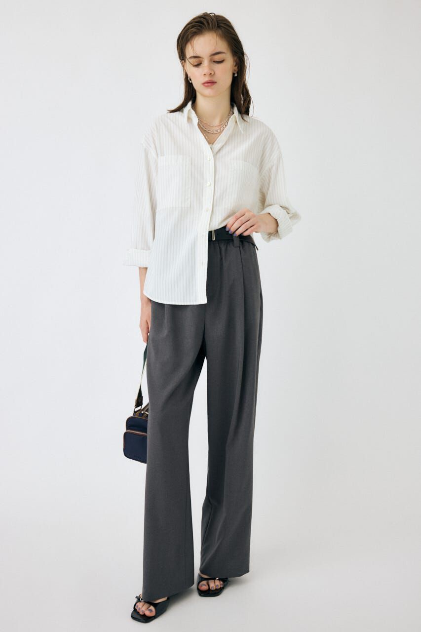 MOUSSY「STRIPE COLOR シャツ」|シャツ・ブラウス|