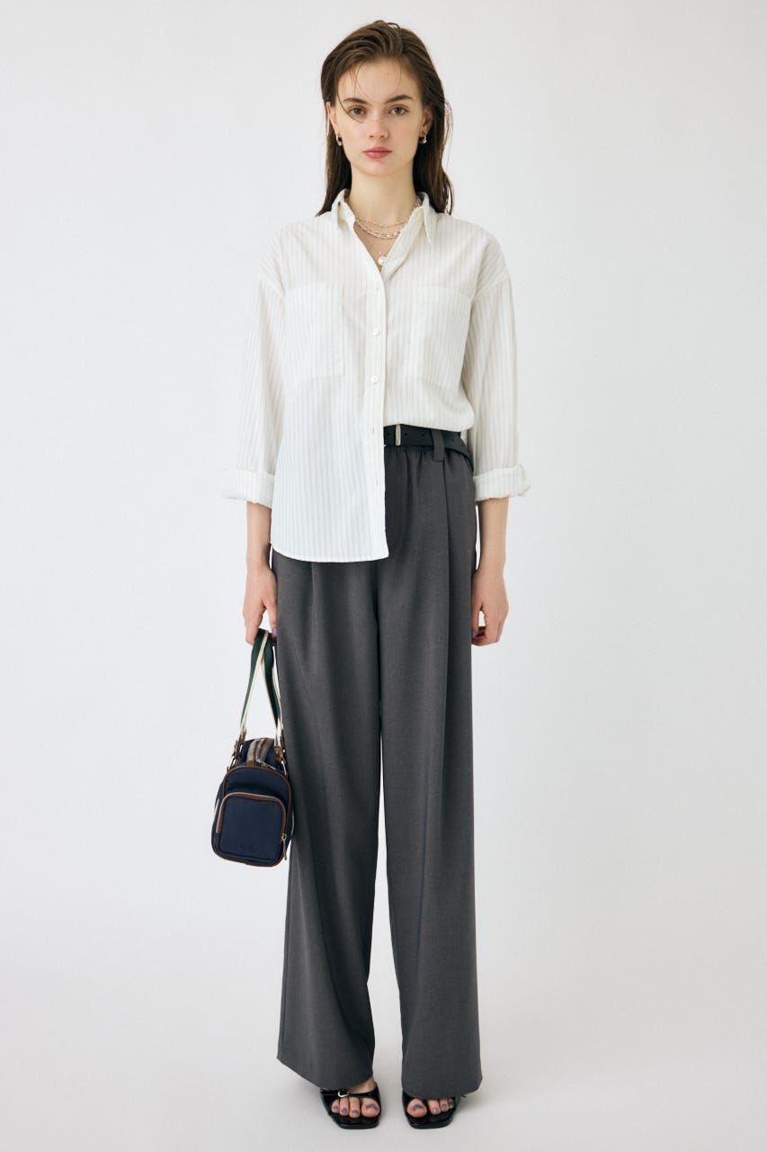 MOUSSY「STRIPE COLOR シャツ」|シャツ・ブラウス|