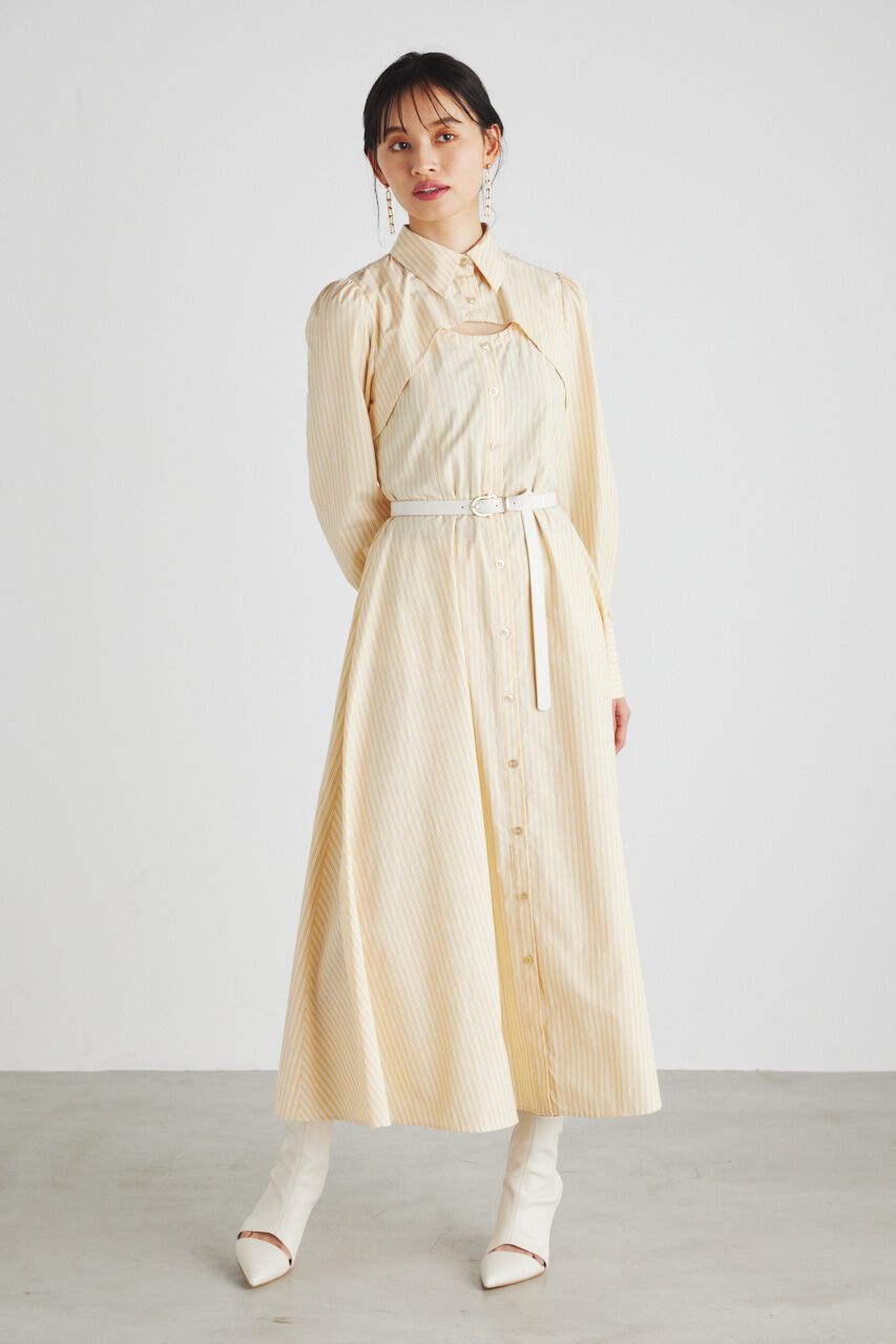 rienda「ショートSHレイヤードOP」|ワンピース|