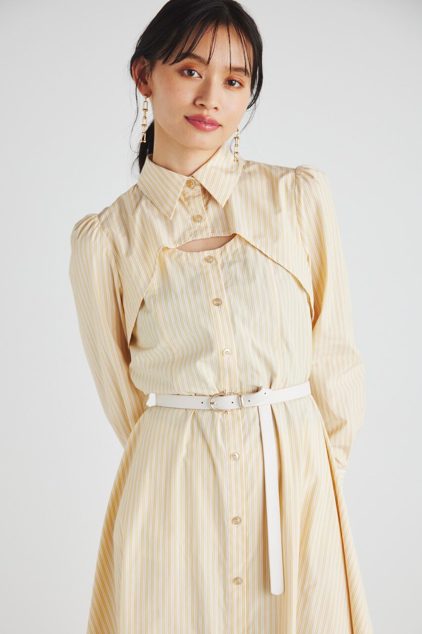 rienda「ショートSHレイヤードOP」|ワンピース|