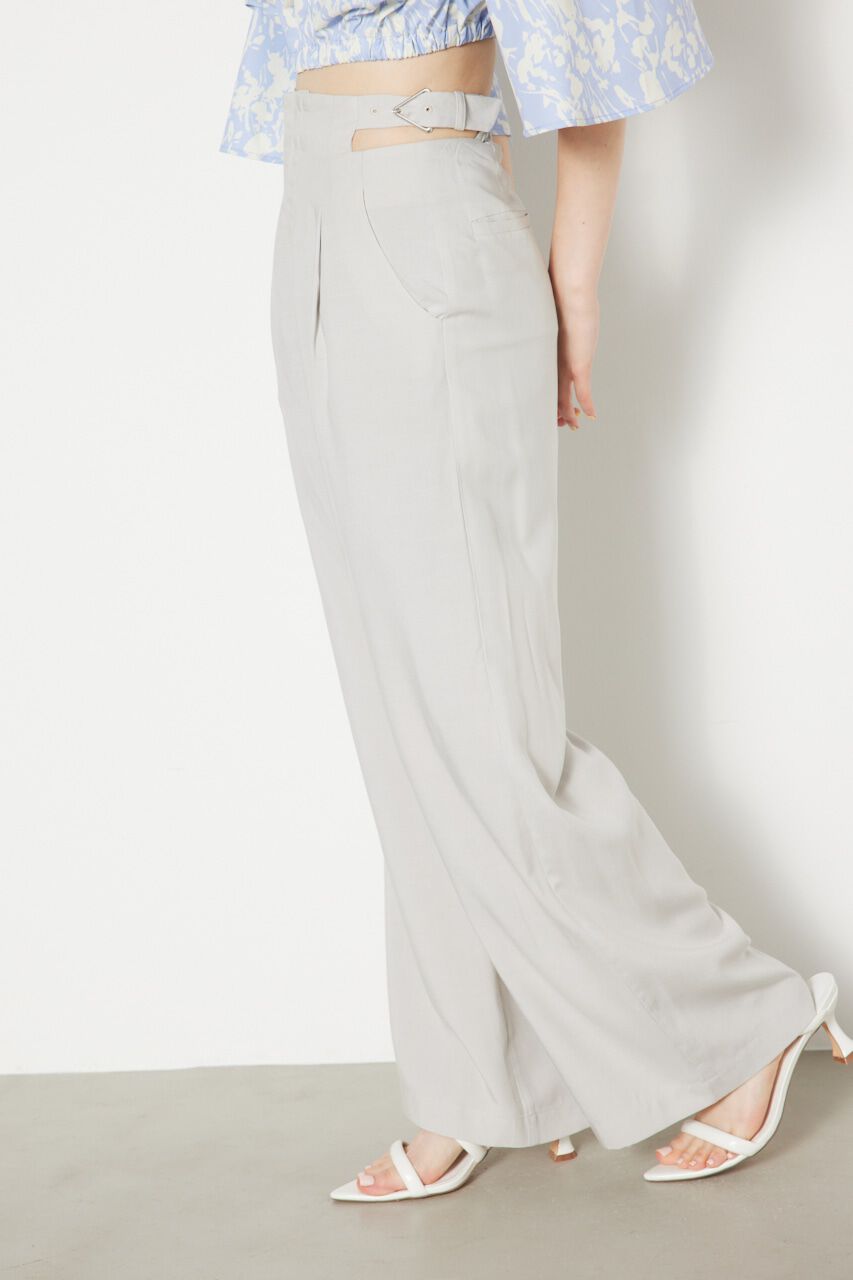 rienda「オープンウエストBELT H/W PT」|その他|