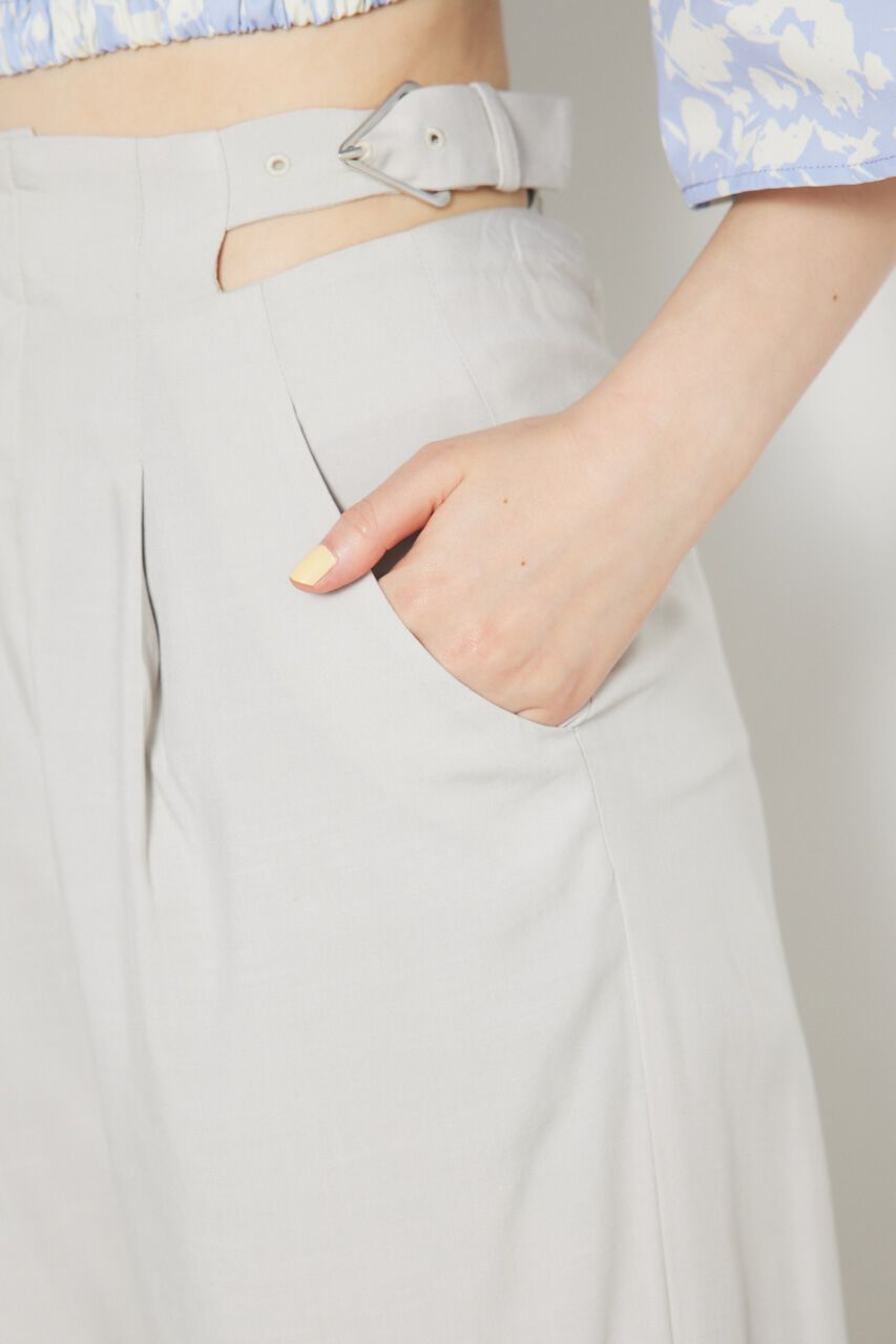 rienda「オープンウエストBELT H/W PT」|その他|