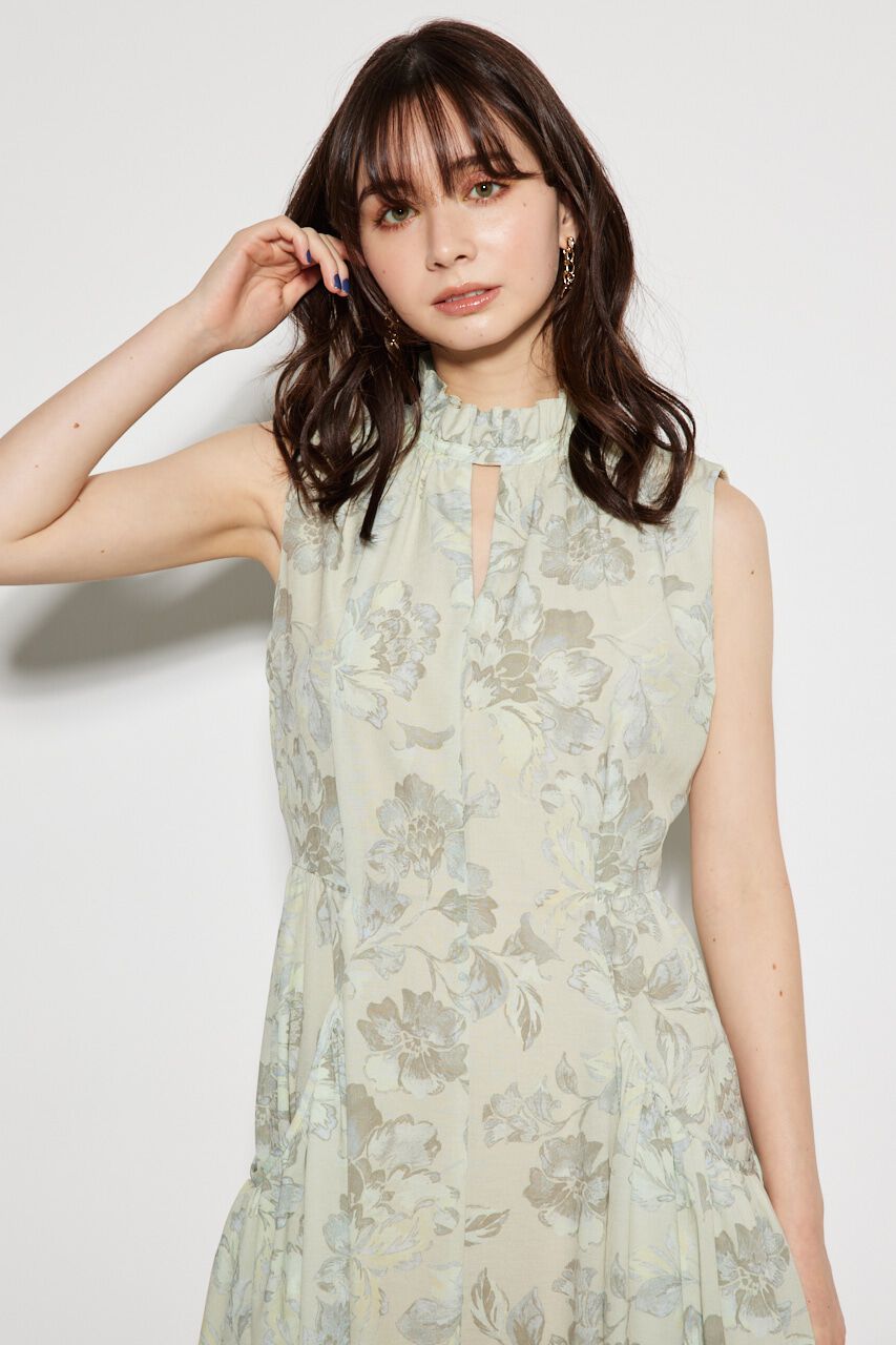 rienda「ティアードデザインフレアOP」|ワンピース|