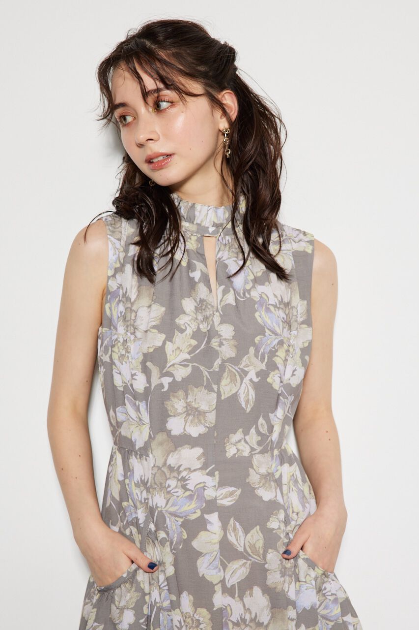 rienda「ティアードデザインフレアOP」|ワンピース|