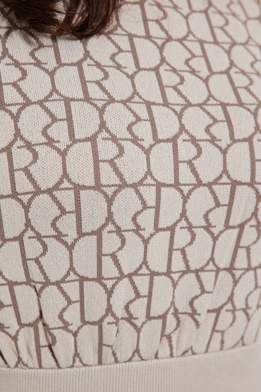 rienda「RモノグラムKnit OP」|ワンピース|