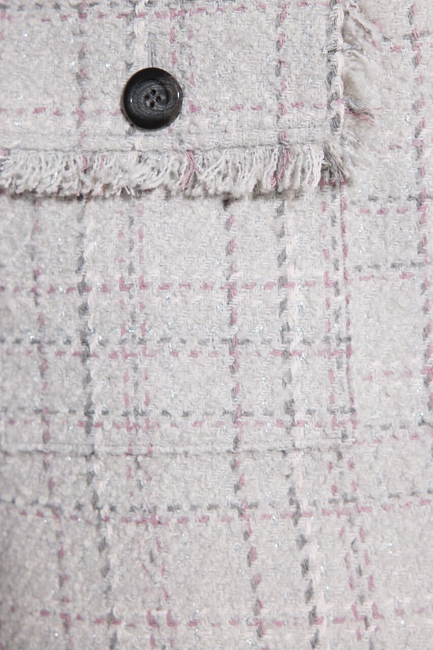 rienda「ツイードウールMIX J/WミニSK」|スカート|