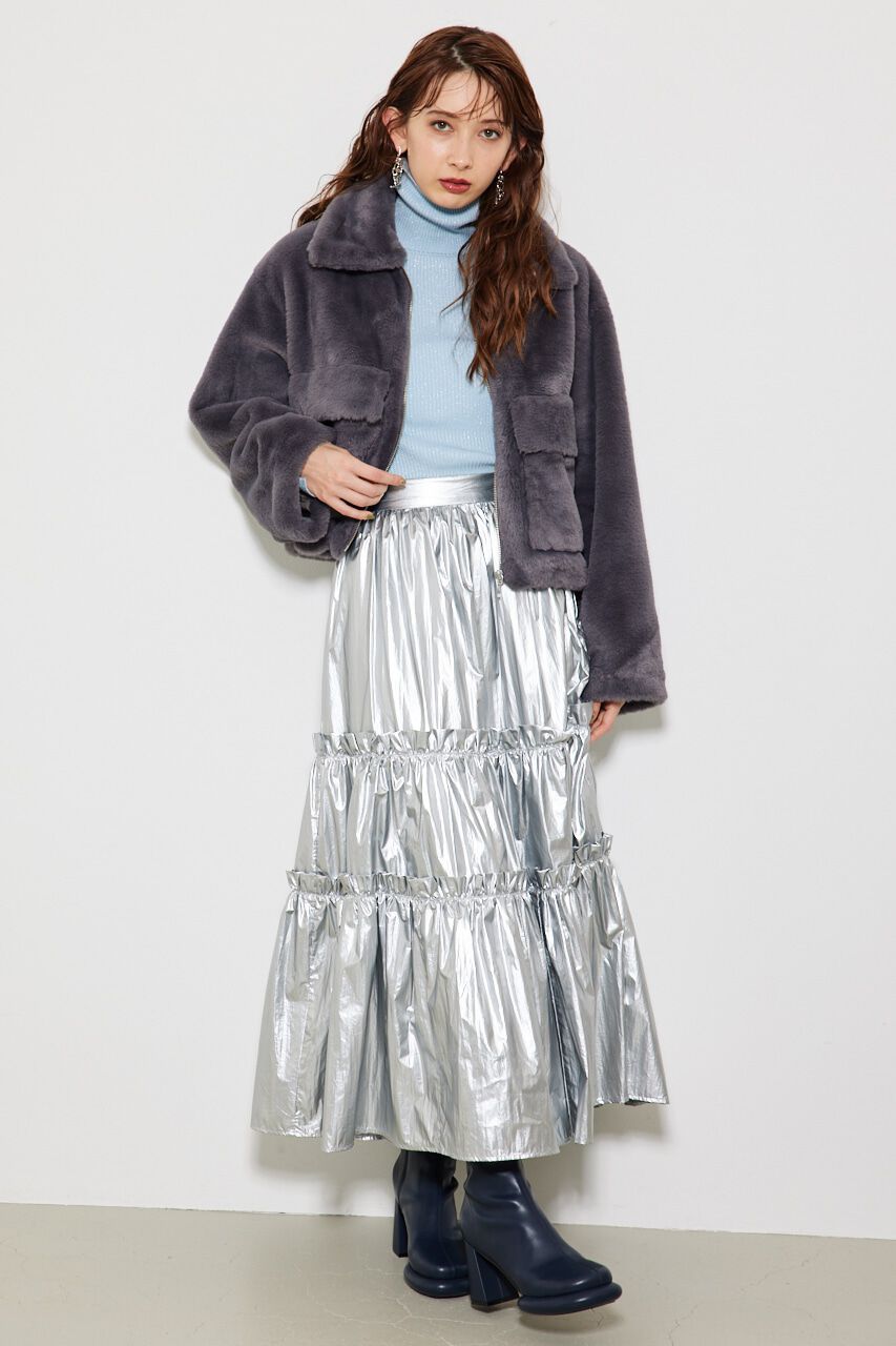 rienda「SoftyフェイクファーブルゾンCT」|その他|