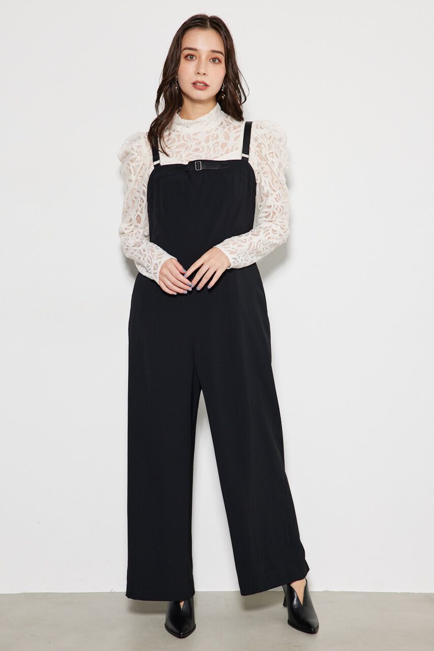 rienda「BELTデザインロンパース」|ワンピース|