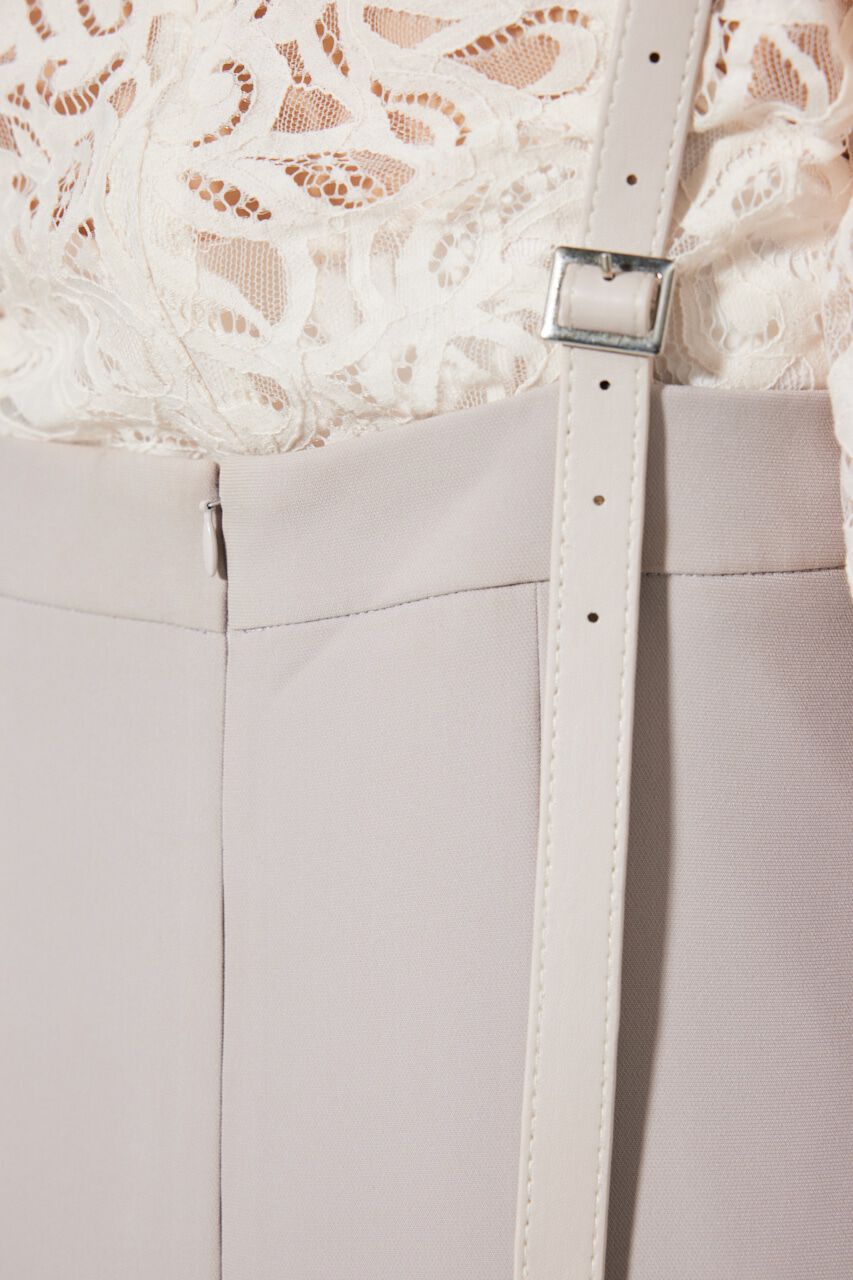 rienda「BELTデザインロンパース」|ワンピース|