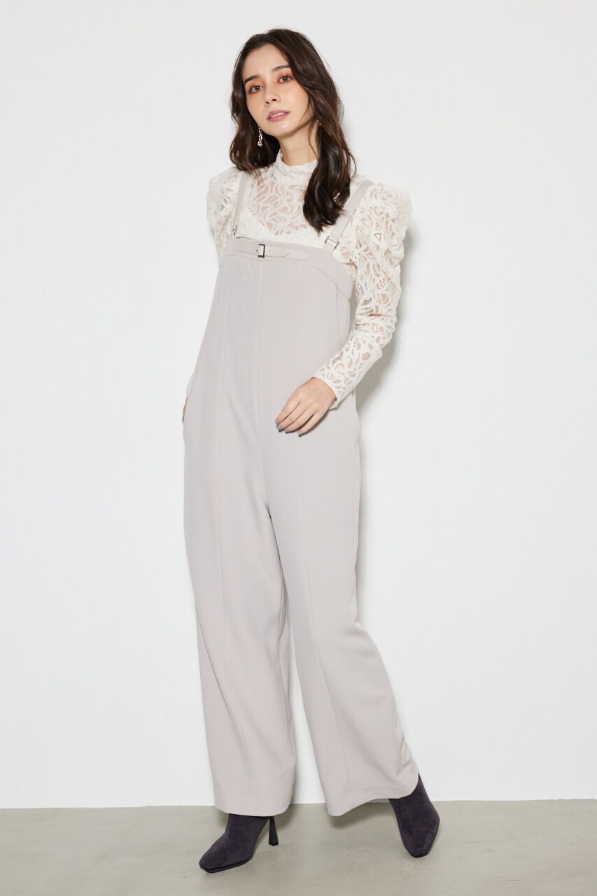 rienda「BELTデザインロンパース」|ワンピース|