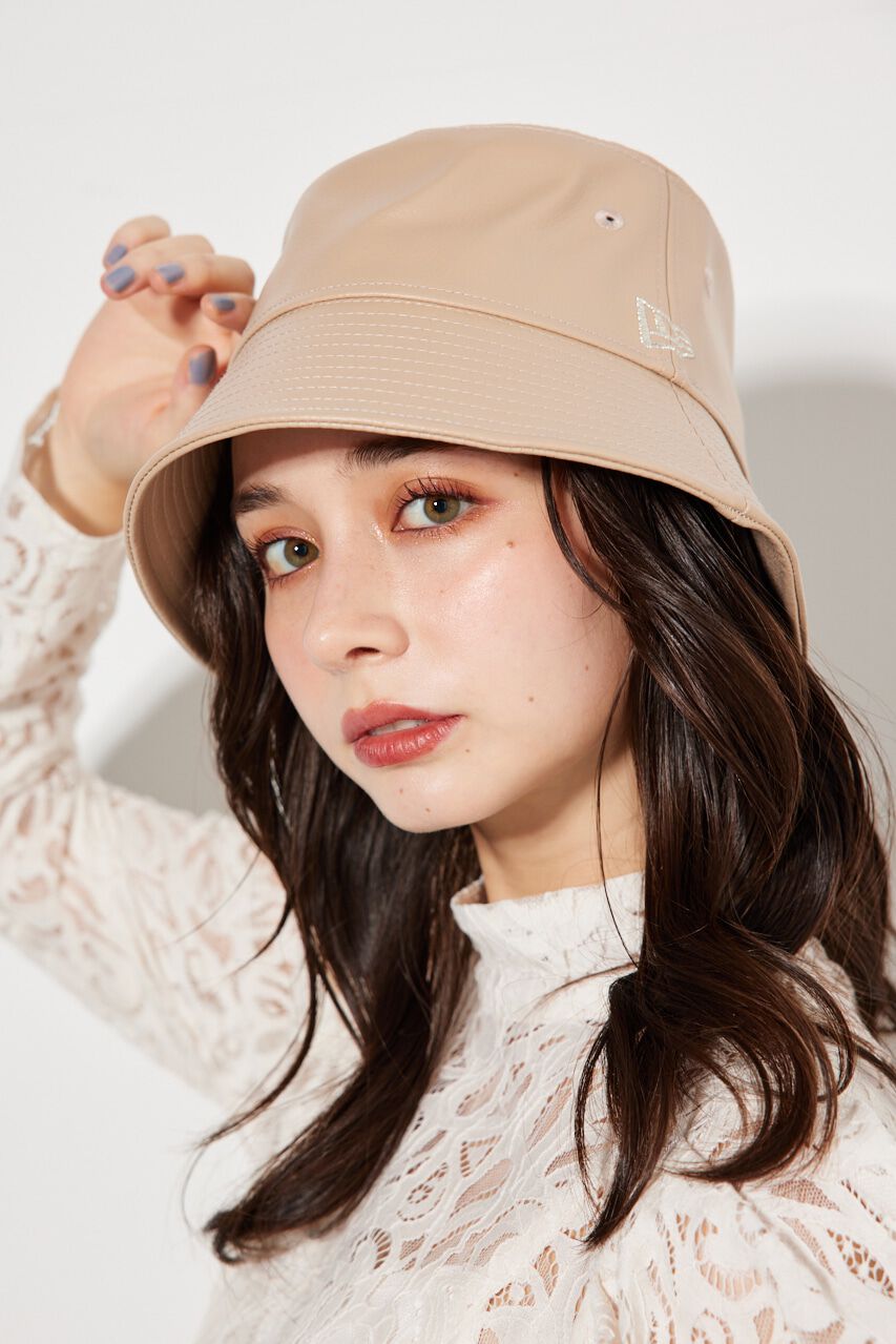 rienda「NEW ERA(R)&times;rienda Fレザーバケットハット」|その他|