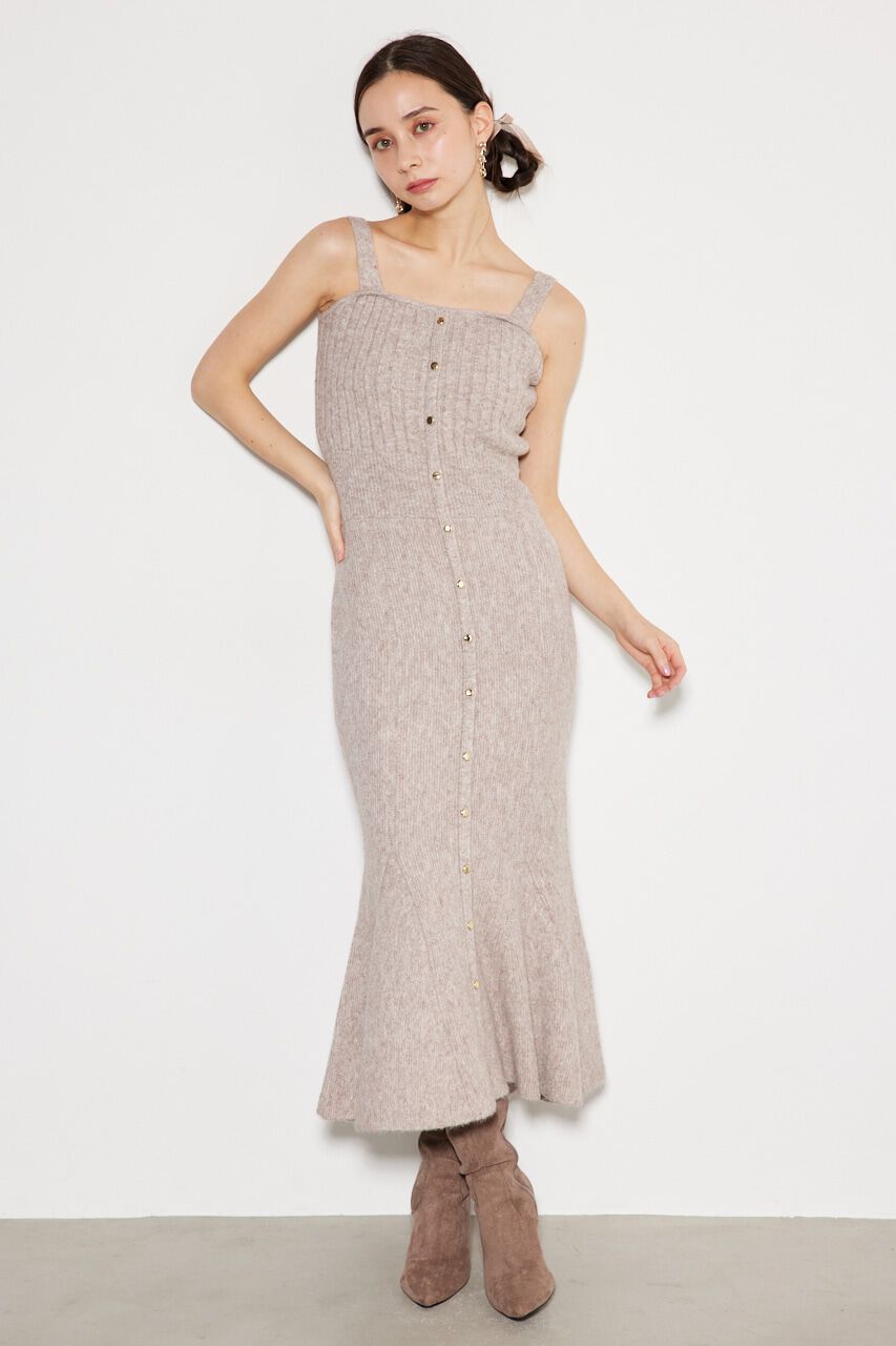 rienda「many way カーデSET Knit OP」|ワンピース|