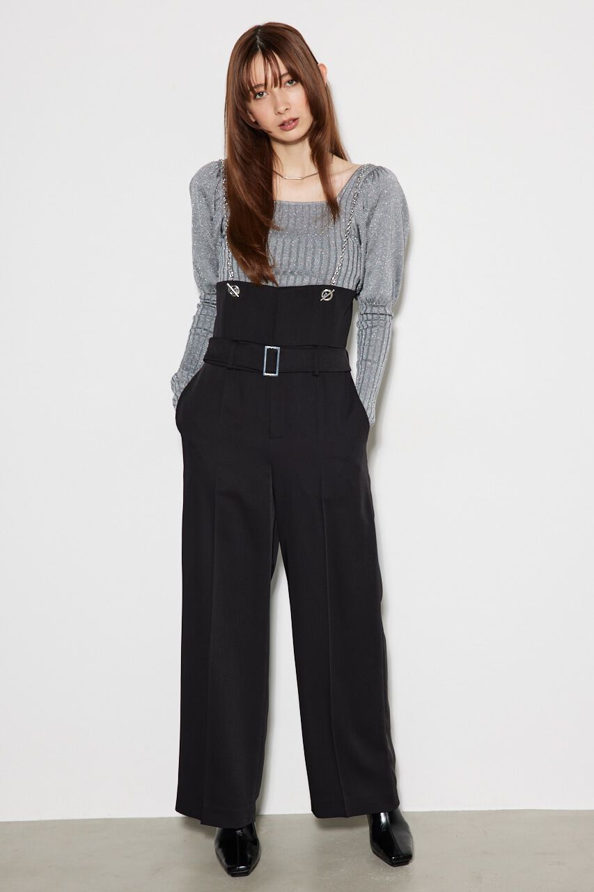 rienda「チェーンサスペンダーH/W PT」|その他|