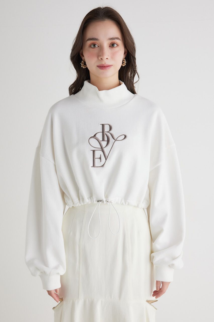 rienda「バルーンヘムロゴスウェットTOP」|Tシャツ・カットソー|