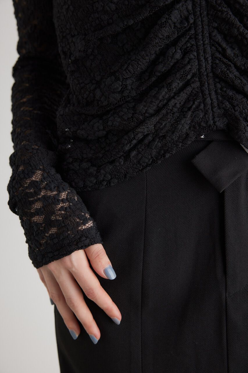 rienda「バンピーレースFIT TOP」|Tシャツ・カットソー|