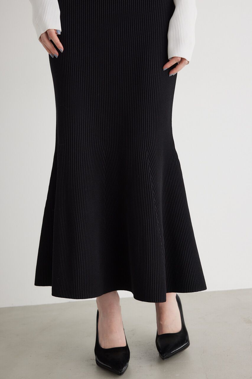 rienda「2WAYチェーンマーメイドKnit OP」|ワンピース|