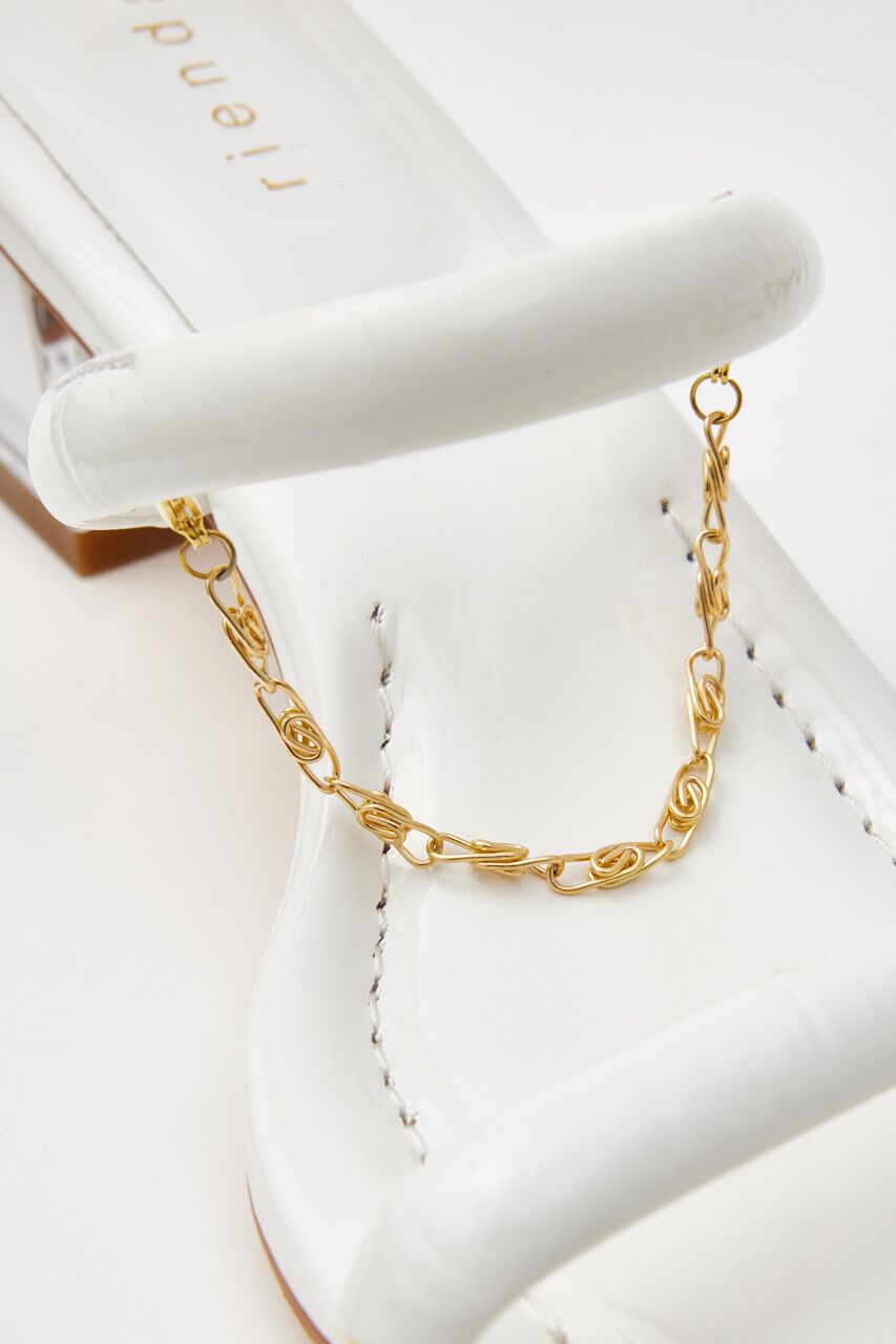 rienda「クリアヒールサンダル」|サンダル|