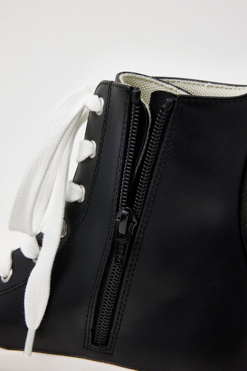 rienda「ボリュームソールフェイクレザースニーカー」|スニーカー|