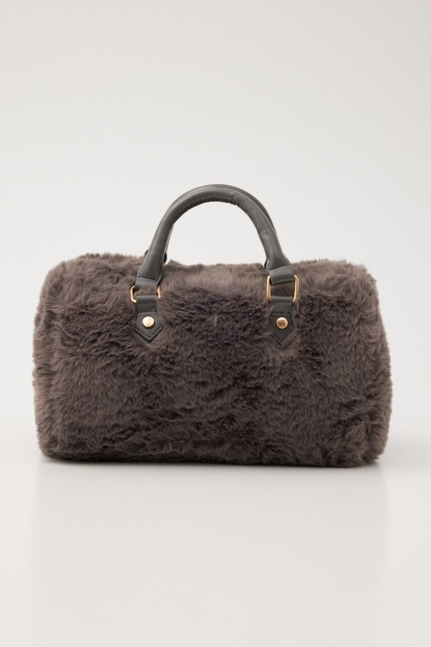 rienda「フェイクファーボストンバッグ」|その他|