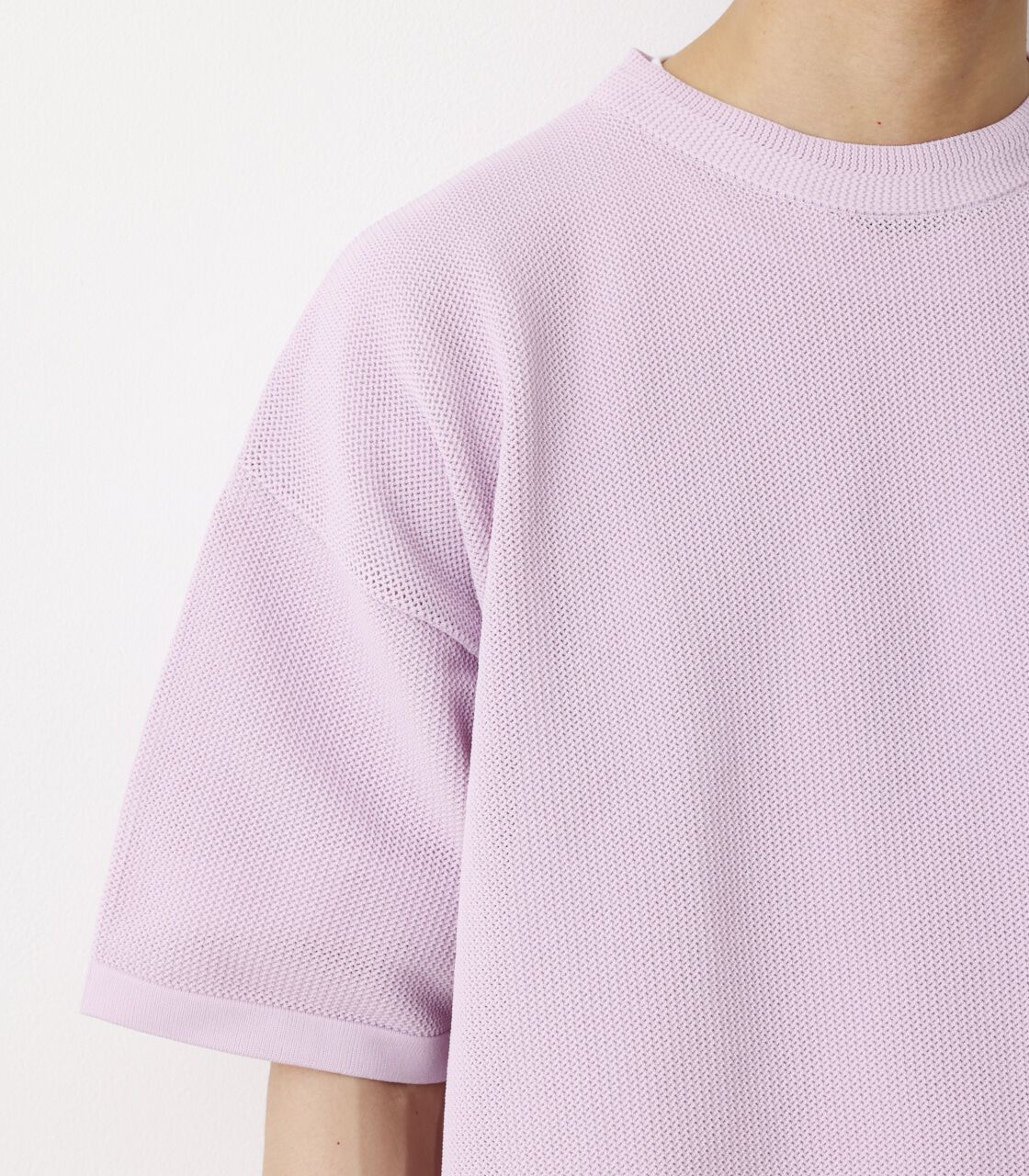 RODEO CROWNS「2段リブ 半袖ニット」|ニット・セーター|