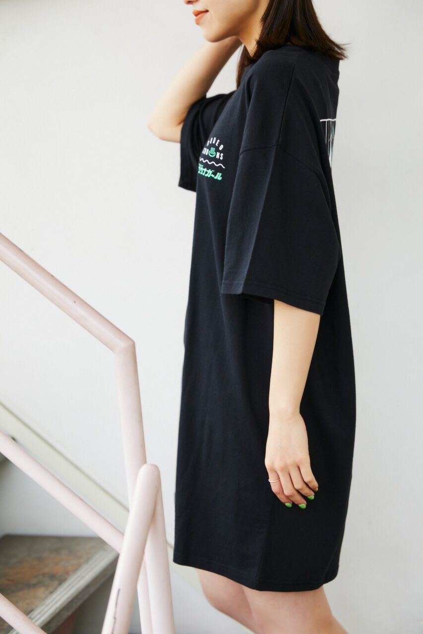 RODEO CROWNS「サウナボーイ S&R Tシャツワンピース」|ワンピース|