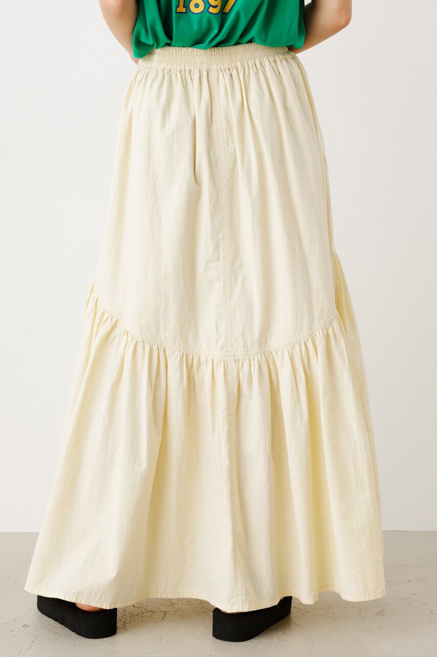 RODEO CROWNS「ギャザー切り替えロングスカート」|スカート|