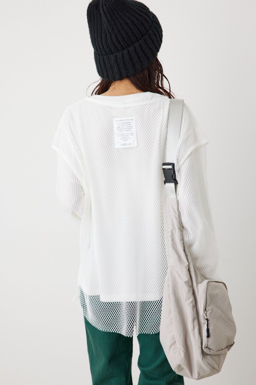 RODEO CROWNS「L/S メッシュトップスセット」|Tシャツ・カットソー|