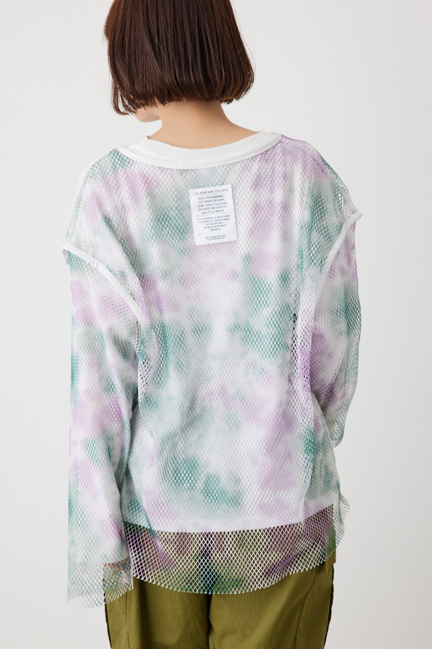 RODEO CROWNS「L/S メッシュトップスセット」|Tシャツ・カットソー|