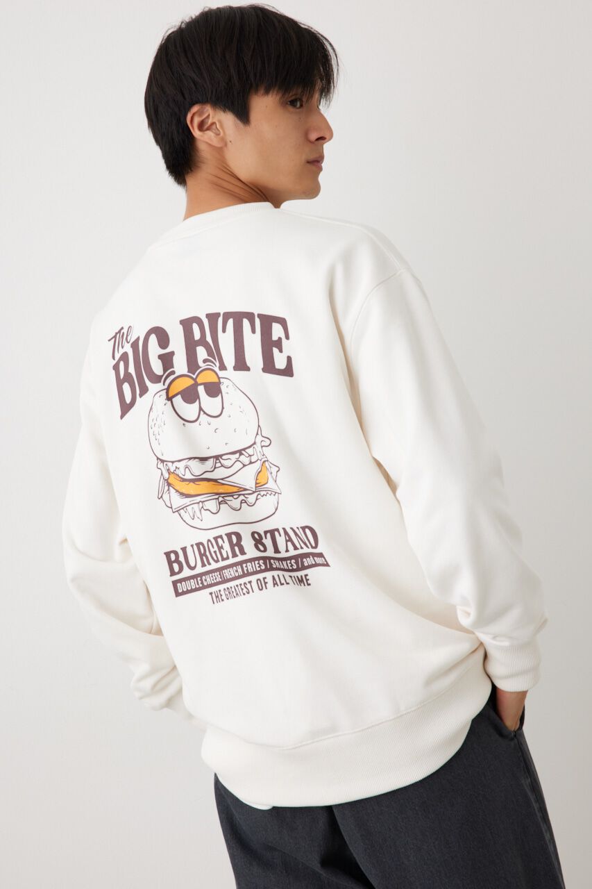 RODEO CROWNS「BURGER STAND スウェットトップス」|Tシャツ・カットソー|O/WHT1
