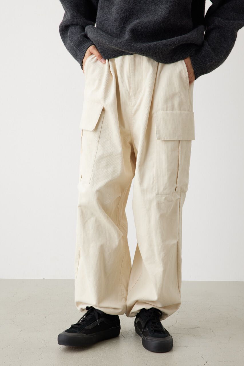 RODEO CROWNS「コーデュロイワイドカーゴパンツ」|その他|O/WHT1