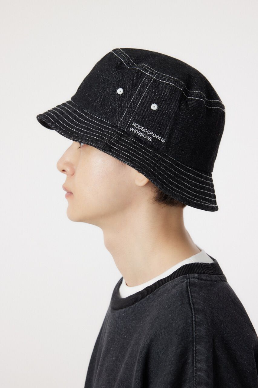 RODEO CROWNS「washed-denim bucket HAT」|その他|