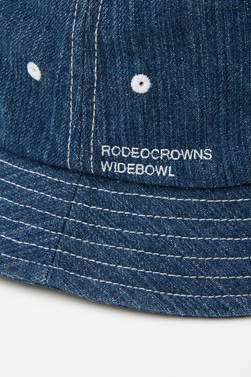 RODEO CROWNS「washed-denim bucket HAT」|その他|