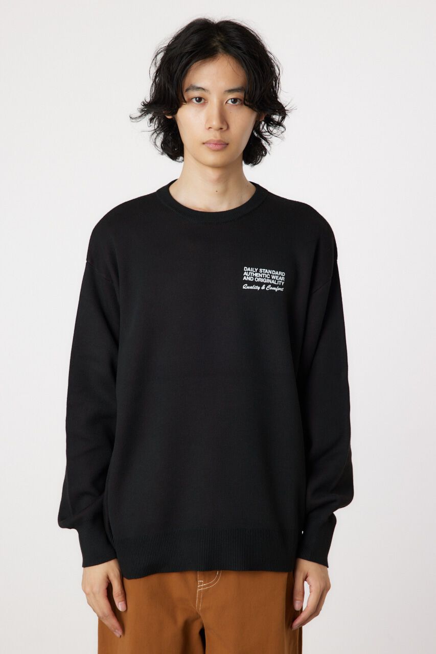 RODEO CROWNS「メンズSIGNSダブルジャガードニットトップス」|ニット・セーター|