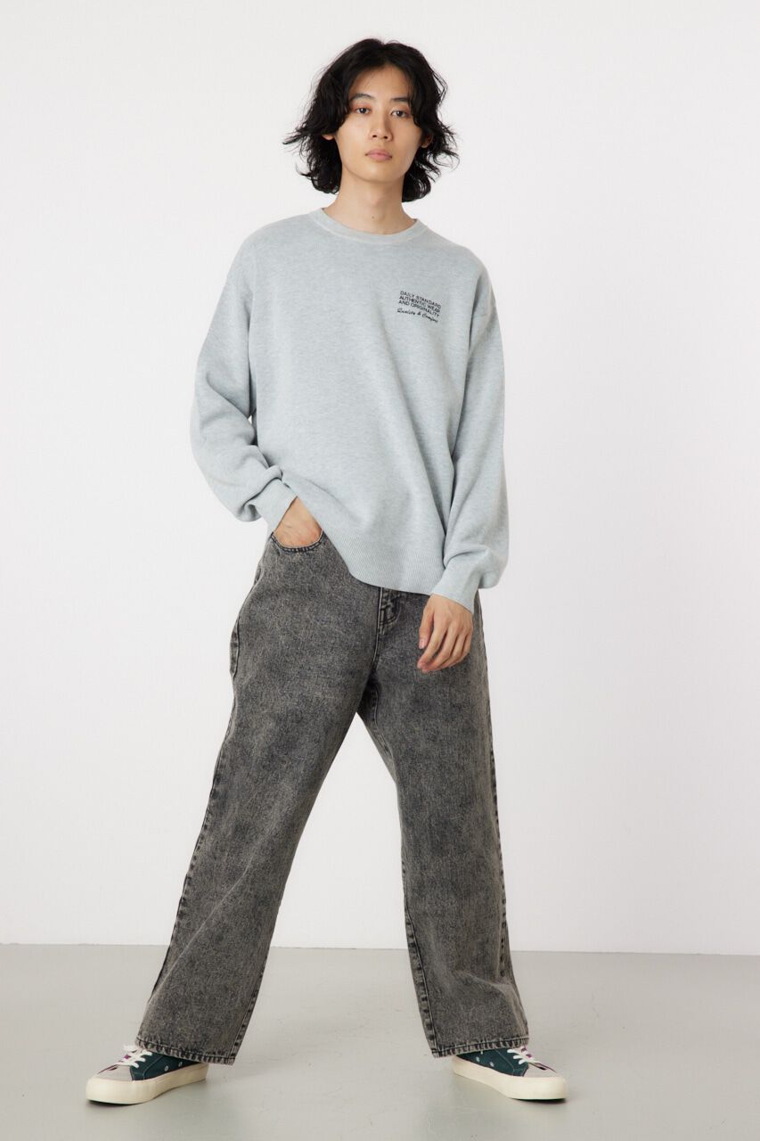 RODEO CROWNS「メンズSIGNSダブルジャガードニットトップス」|ニット・セーター|