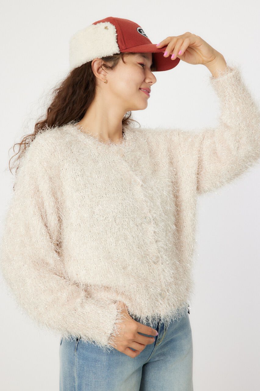 RODEO CROWNS「ラメシャギーニットカーディガン」|カーディガン|IVOY3