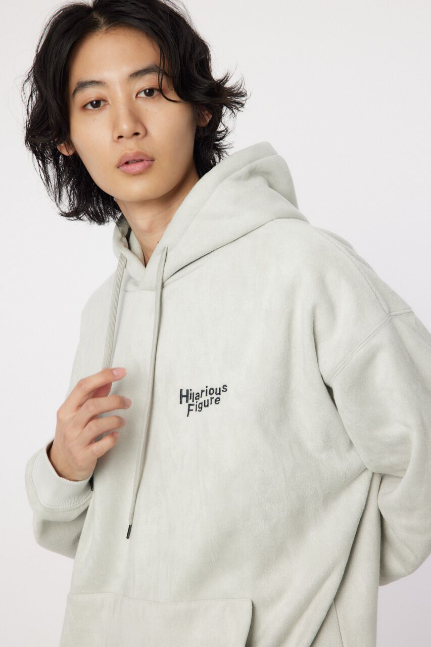 RODEO CROWNS「faux suede backboa フーディー」|パーカー|