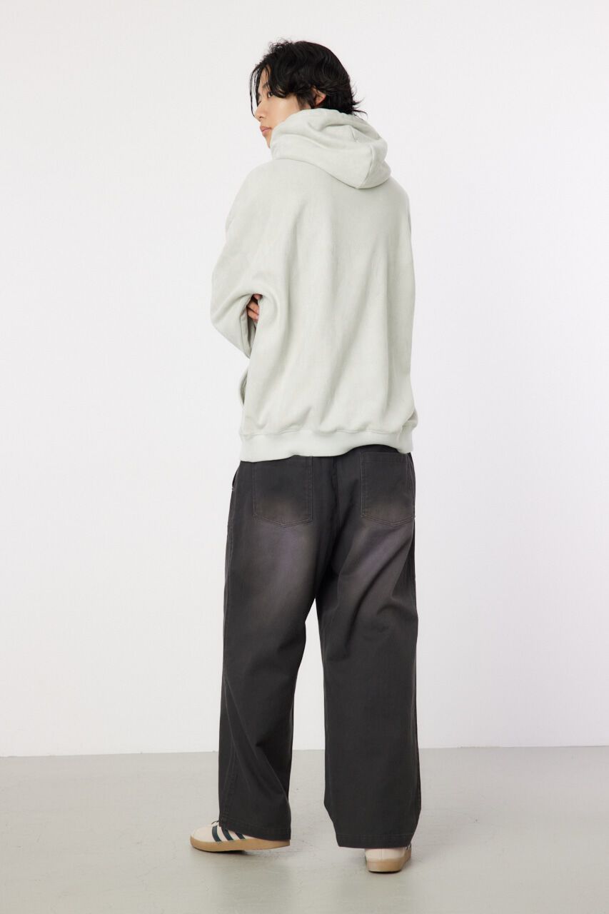 RODEO CROWNS「faux suede backboa フーディー」|パーカー|