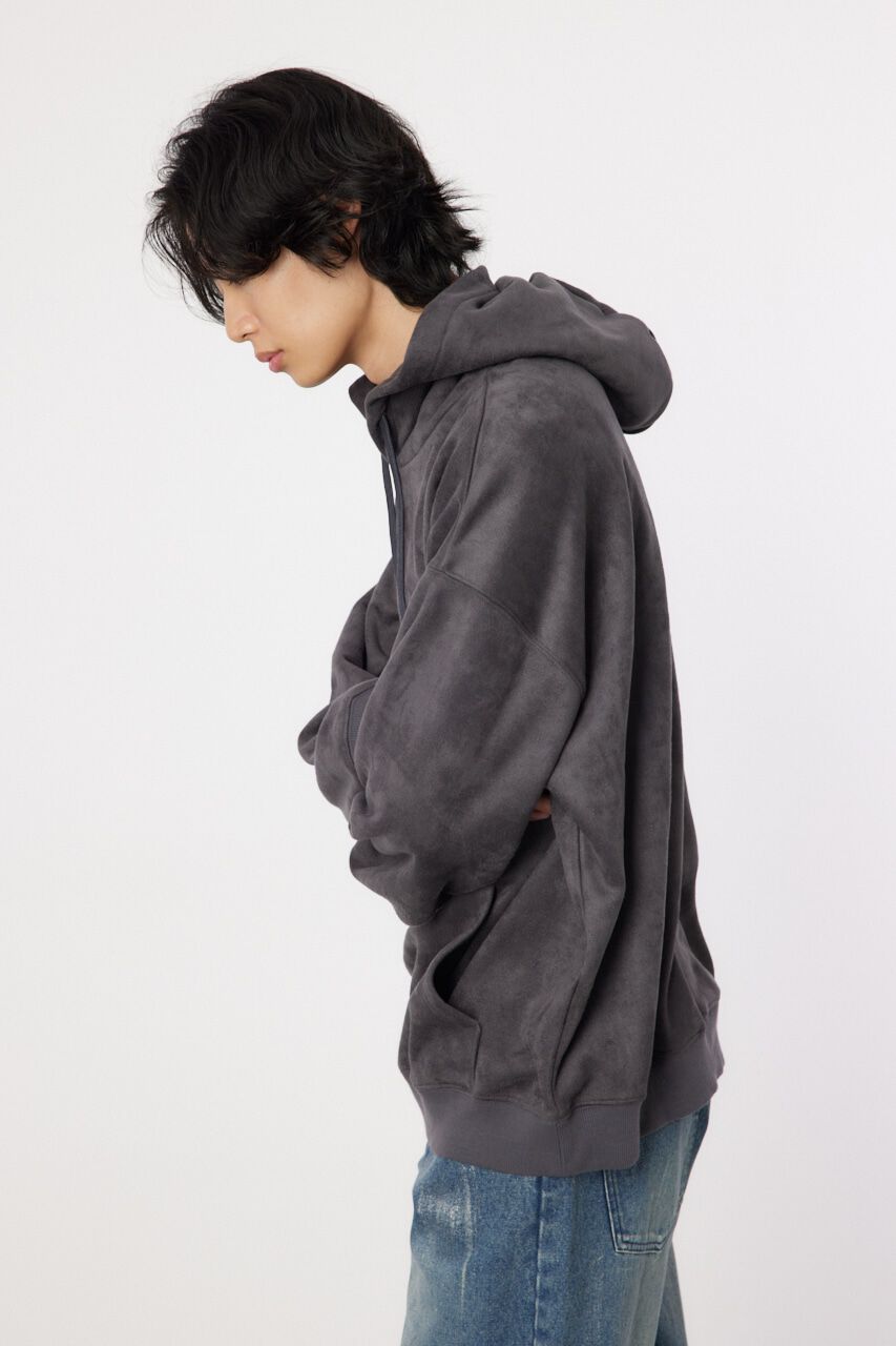 RODEO CROWNS「faux suede backboa フーディー」|パーカー|
