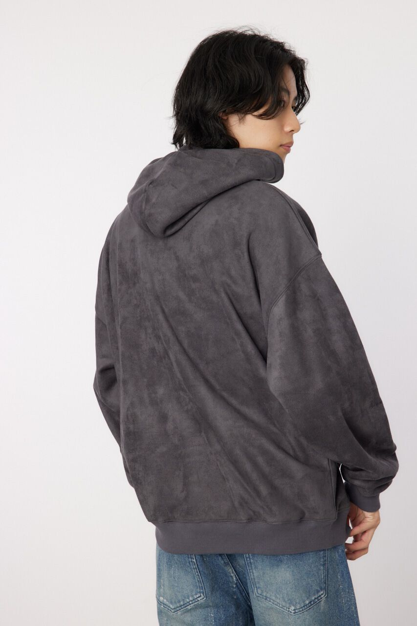 RODEO CROWNS「faux suede backboa フーディー」|パーカー|