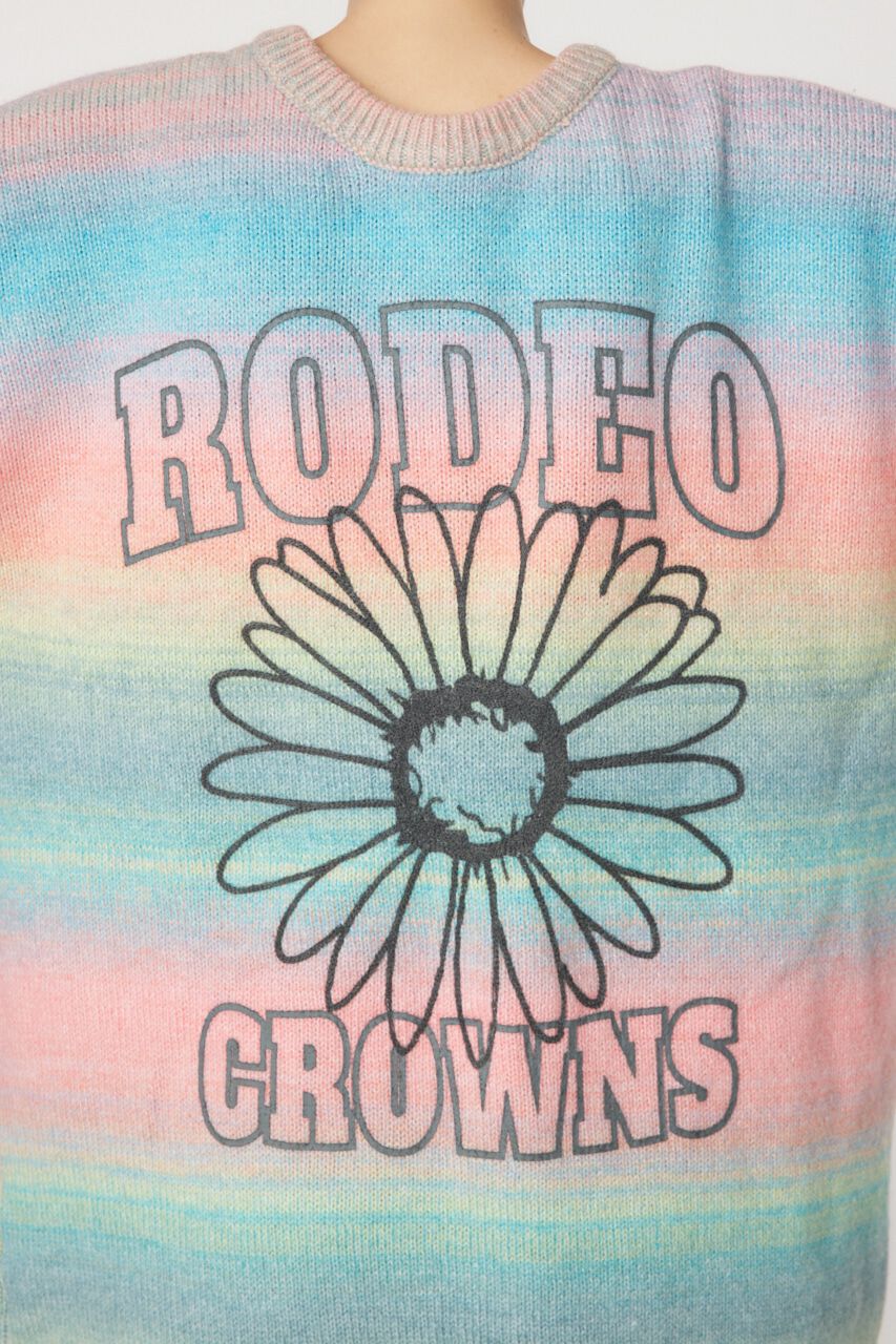 RODEO CROWNS「2wayフラワーニットワンピース」|ワンピース|