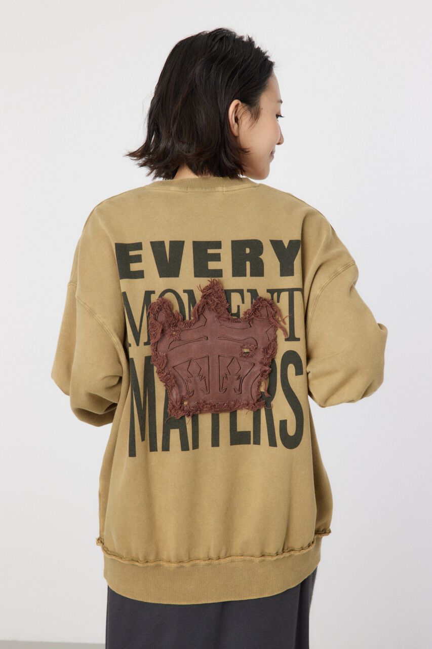 RODEO CROWNS「ダメージCROWNアップリケスウェット」|パーカー|