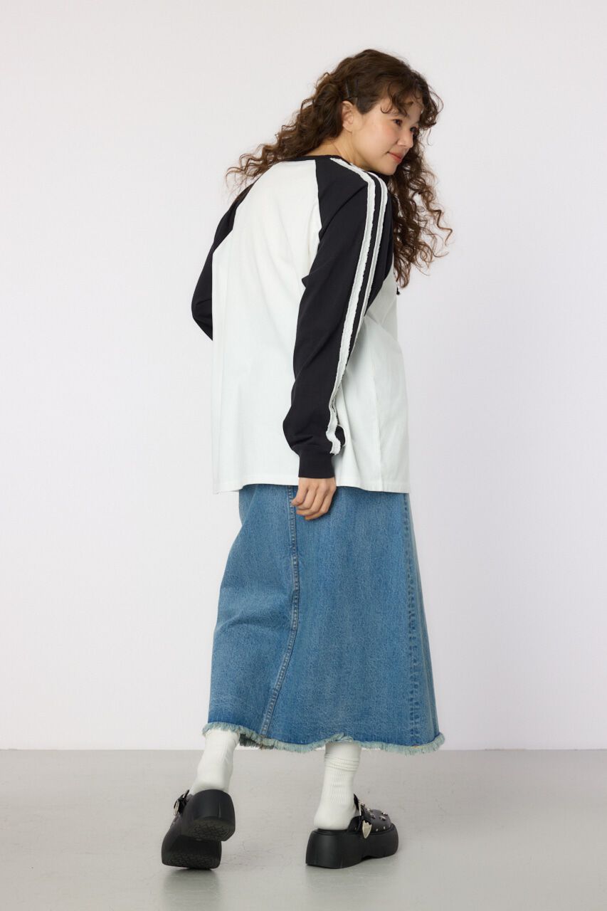 RODEO CROWNS「ラインHOUSTON ロングスリーブTシャツ」|Tシャツ・カットソー|