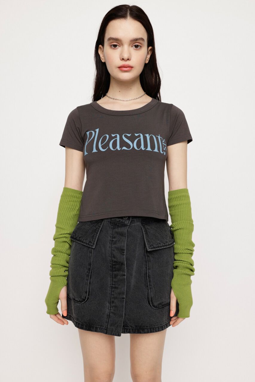 SLY「LOGO MINI Tシャツ」|Tシャツ・カットソー|BLK