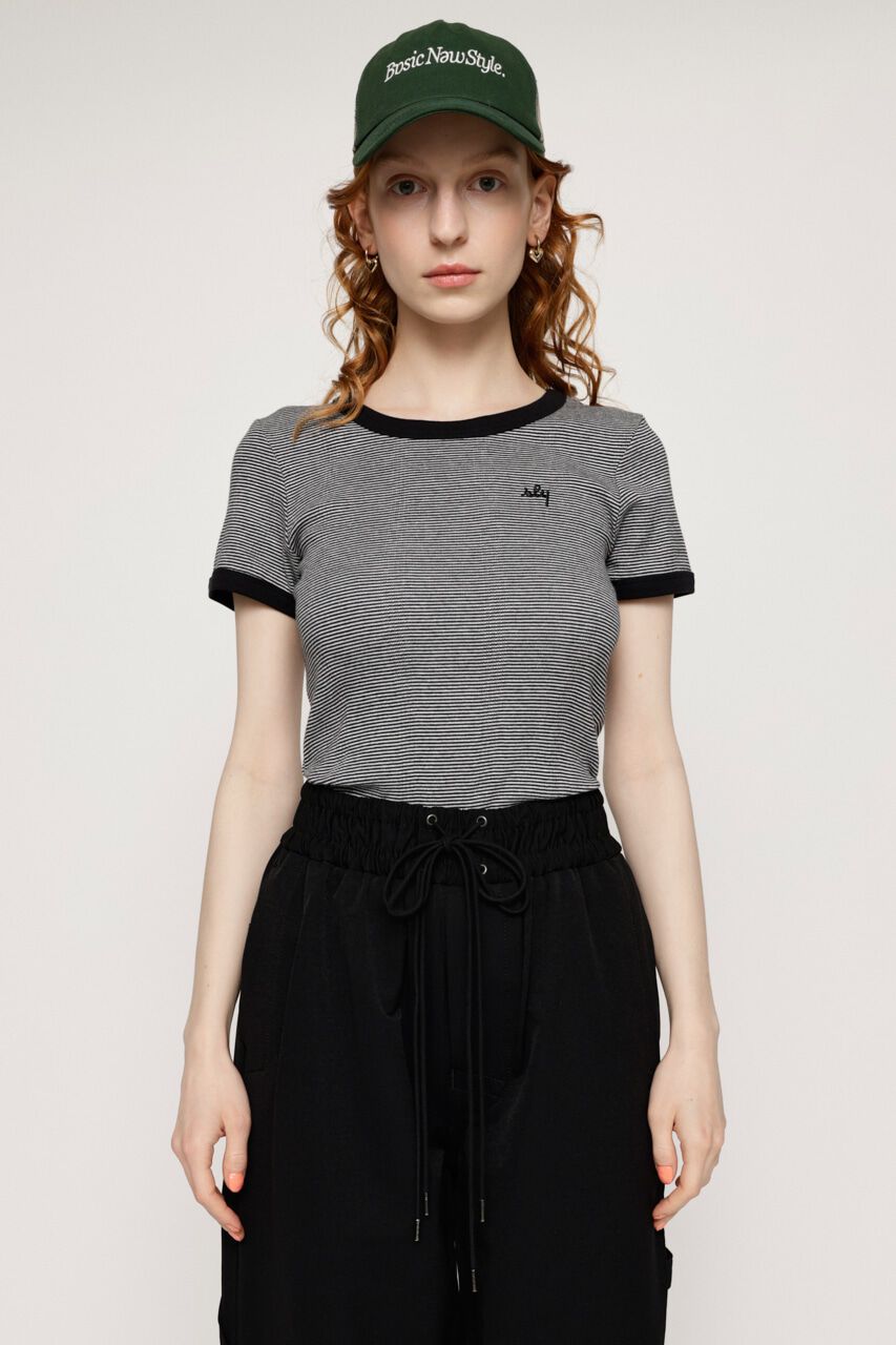 SLY「SLY LOGO COMPACT Tシャツ」|Tシャツ・カットソー|BLK