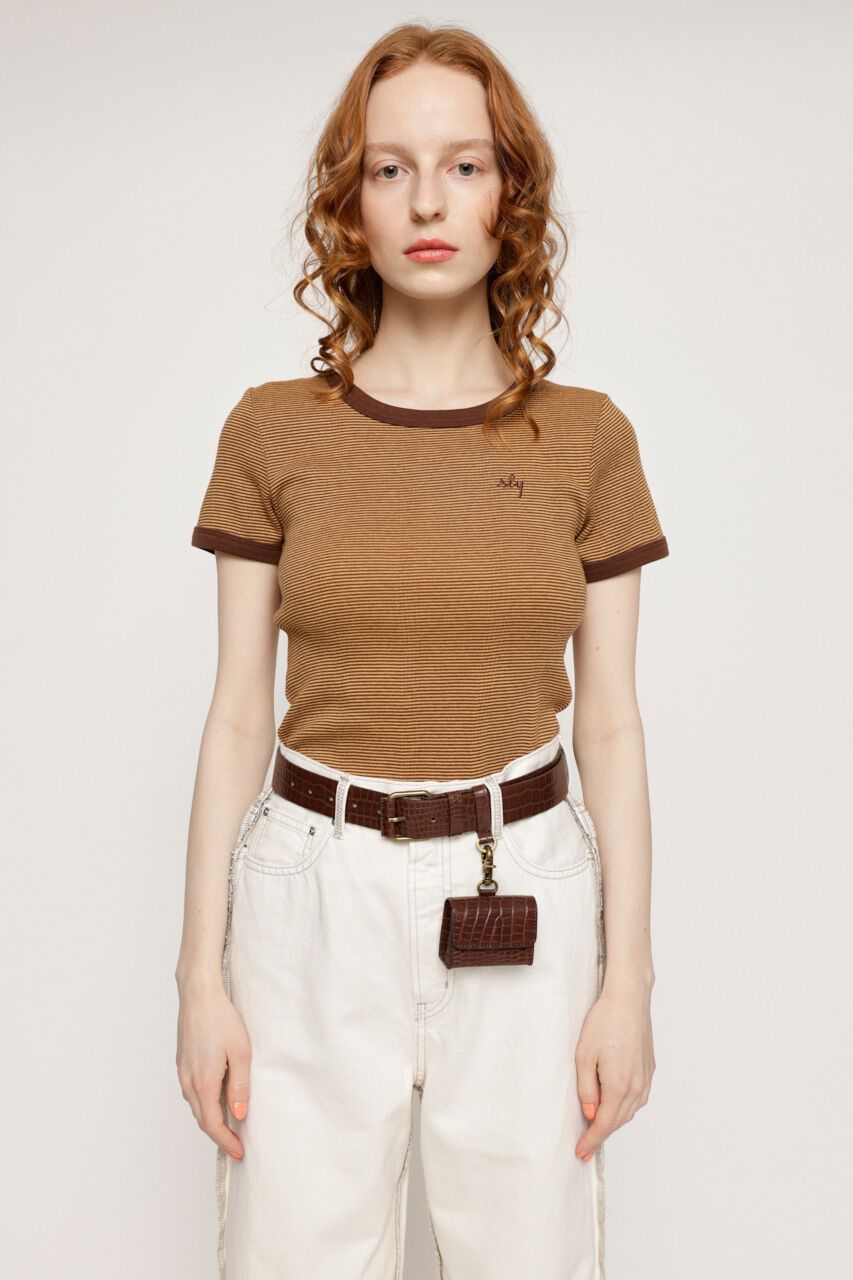 SLY「SLY LOGO COMPACT Tシャツ」|Tシャツ・カットソー|BRN