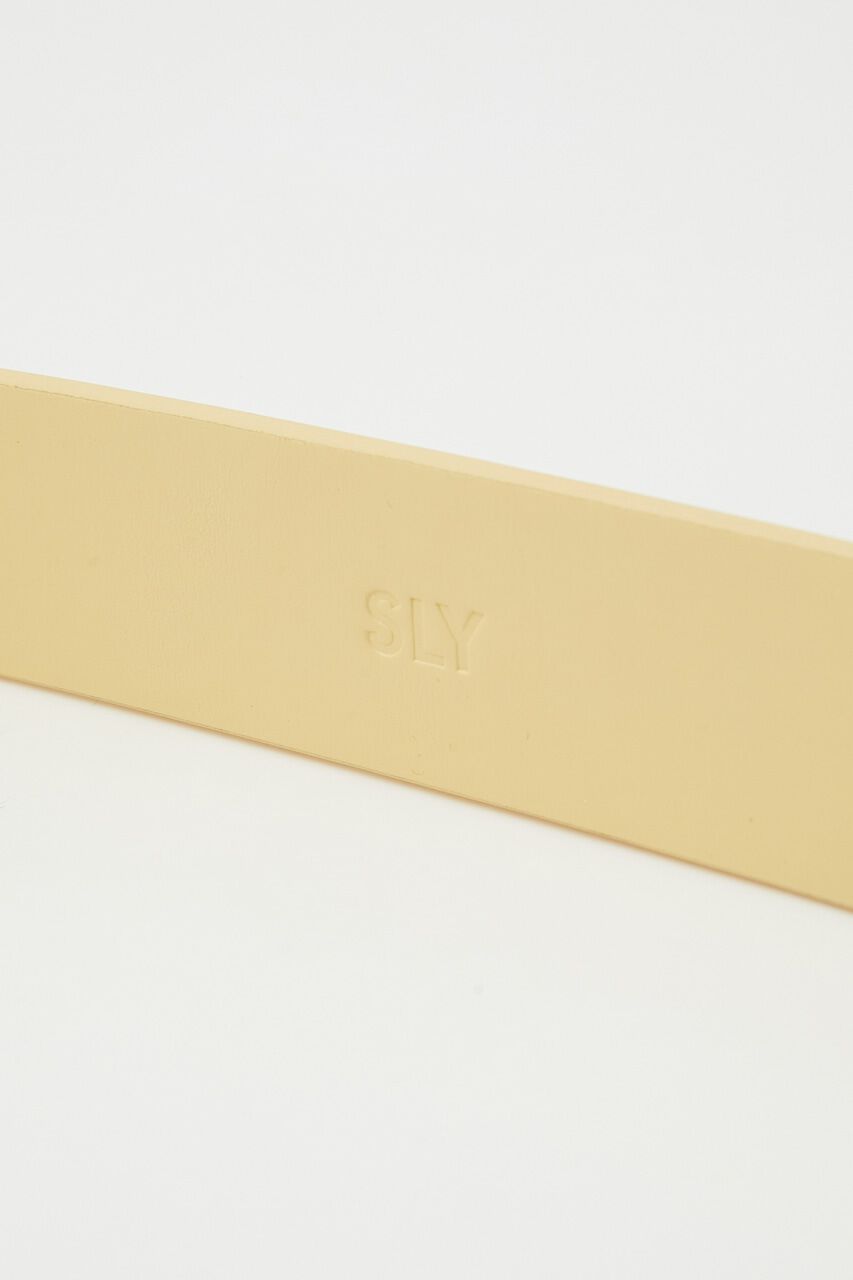 SLY「CLEAR BUCKLE ベルト」|ベルト|